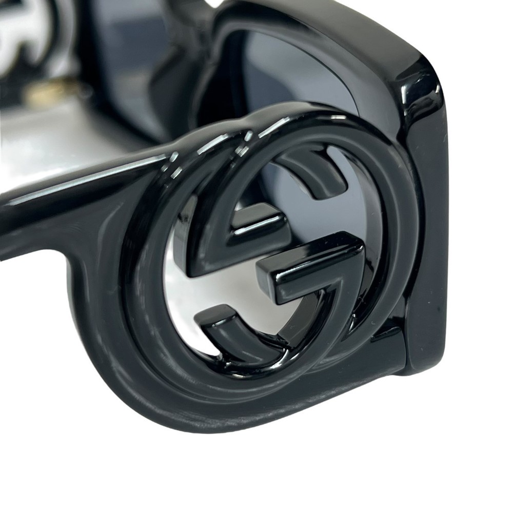 Gucci Rectangular Sunglasses Black - image 6